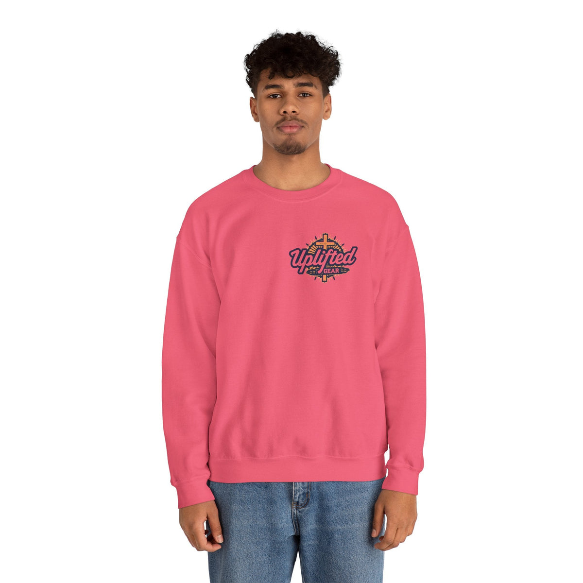 Theologian in Training Sweatshirt – Open Bible & Cross Christian Sweatshirt for Faithful Growth Printify
