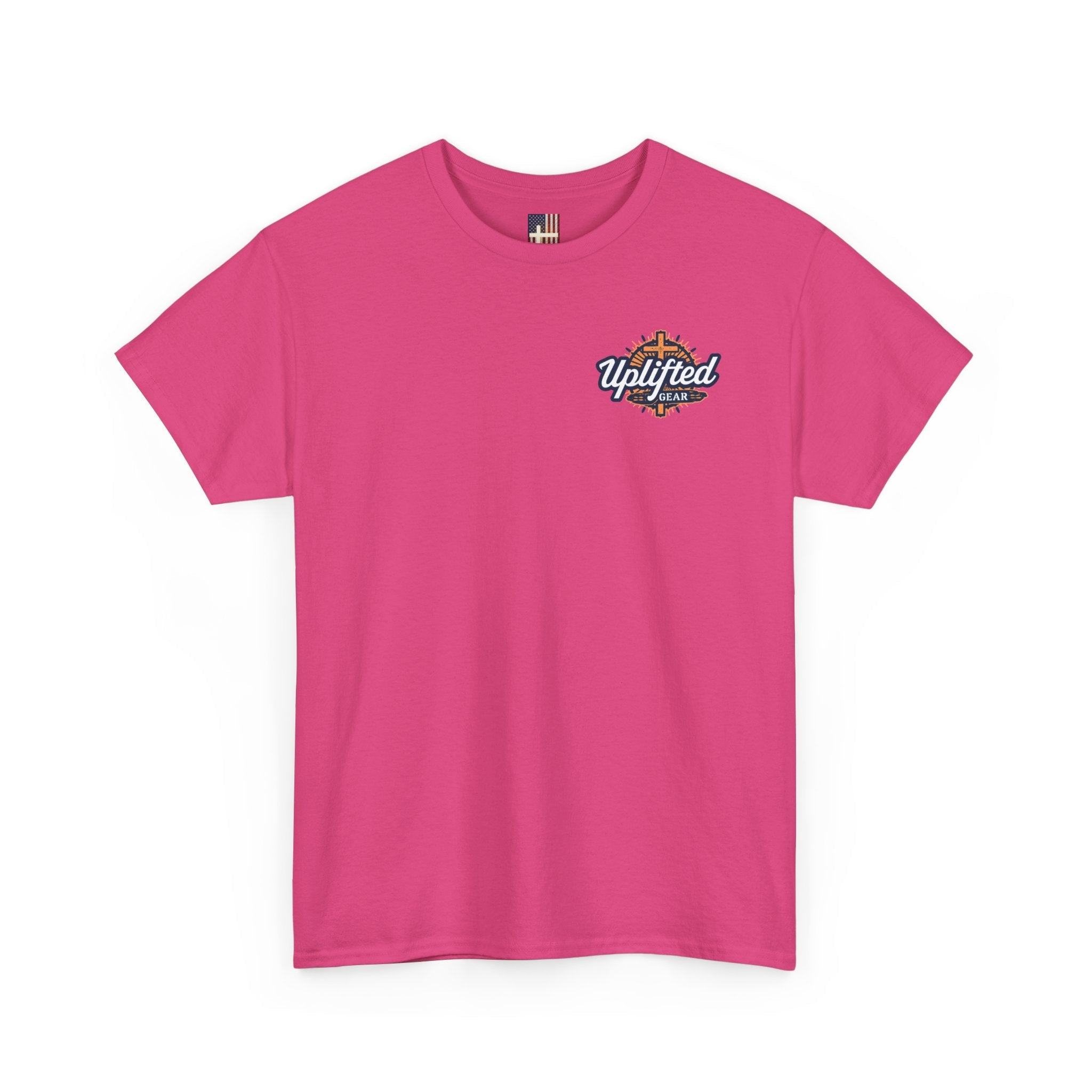 God's Gym T-Shirt — "Let Him Lift Your Weights" Christian Fitness Tee Printify