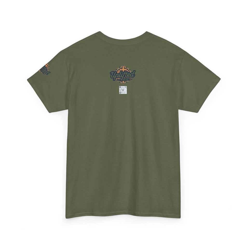 He Is Risen "Life Has Triumphed" T-Shirt — Easter Resurrection Christian Tee Printify