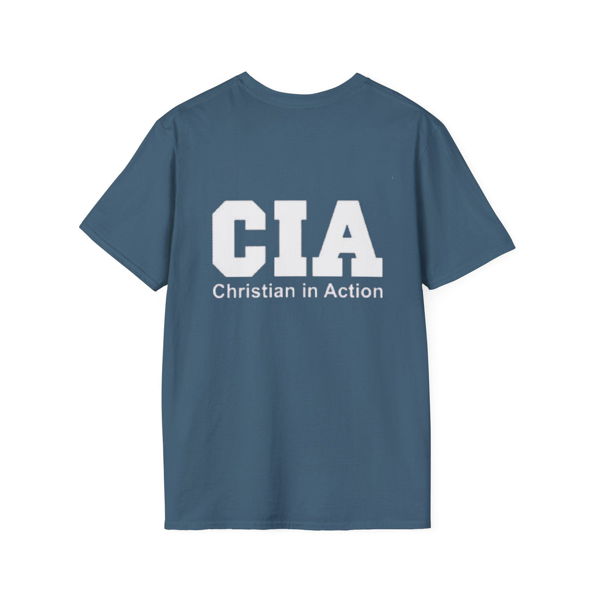 CIA Christian in Action T-shirt - Funny Faith Parody T-shirt - Mission Ready Apparel Printify