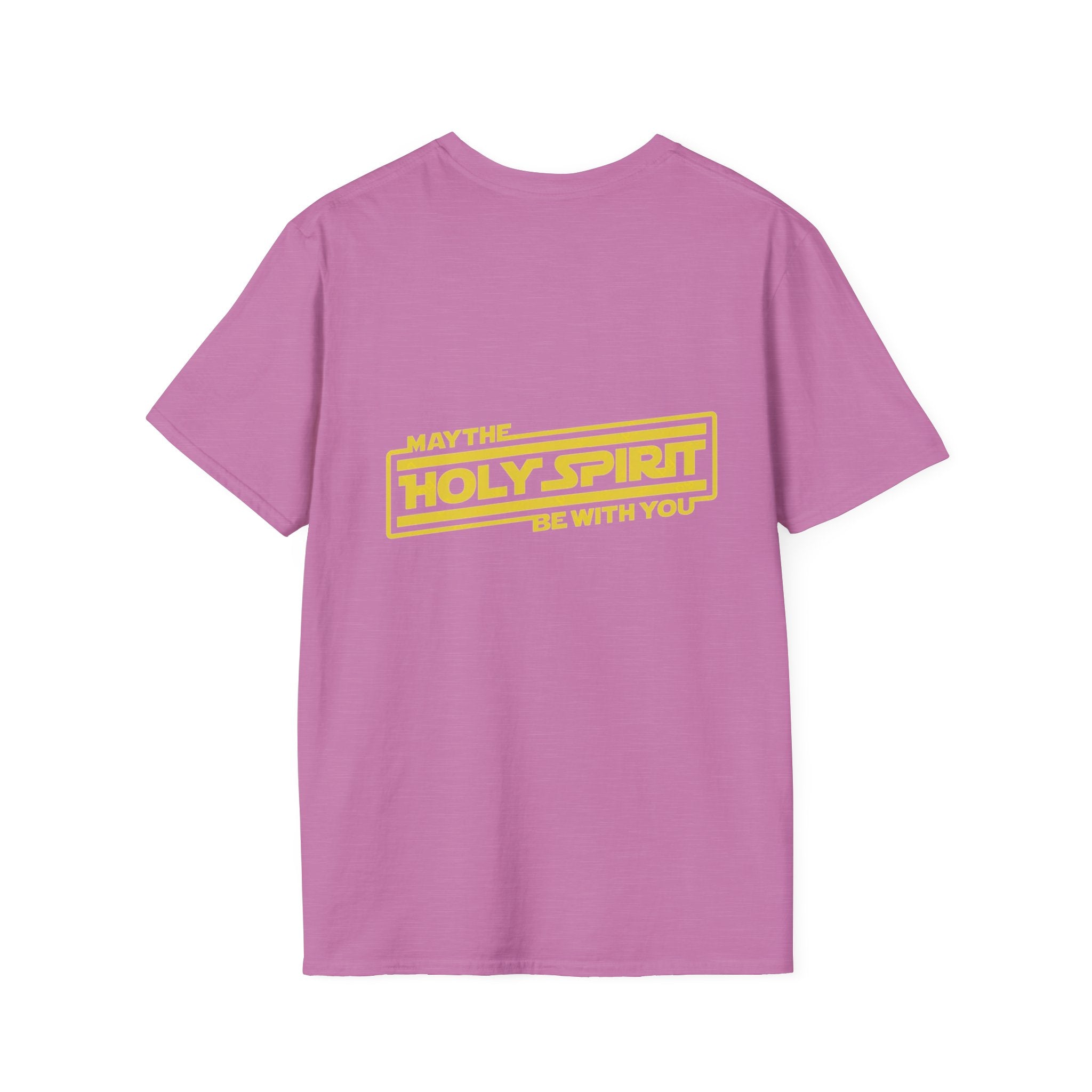May the Holy Spirit Be With You T-shirt - Christian Star Wars Parody T-shirt Printify