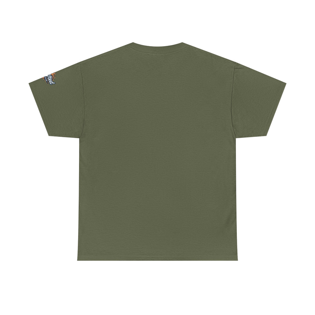 MAGA Gold Letter T-Shirt — "Make America Great Again" Printify