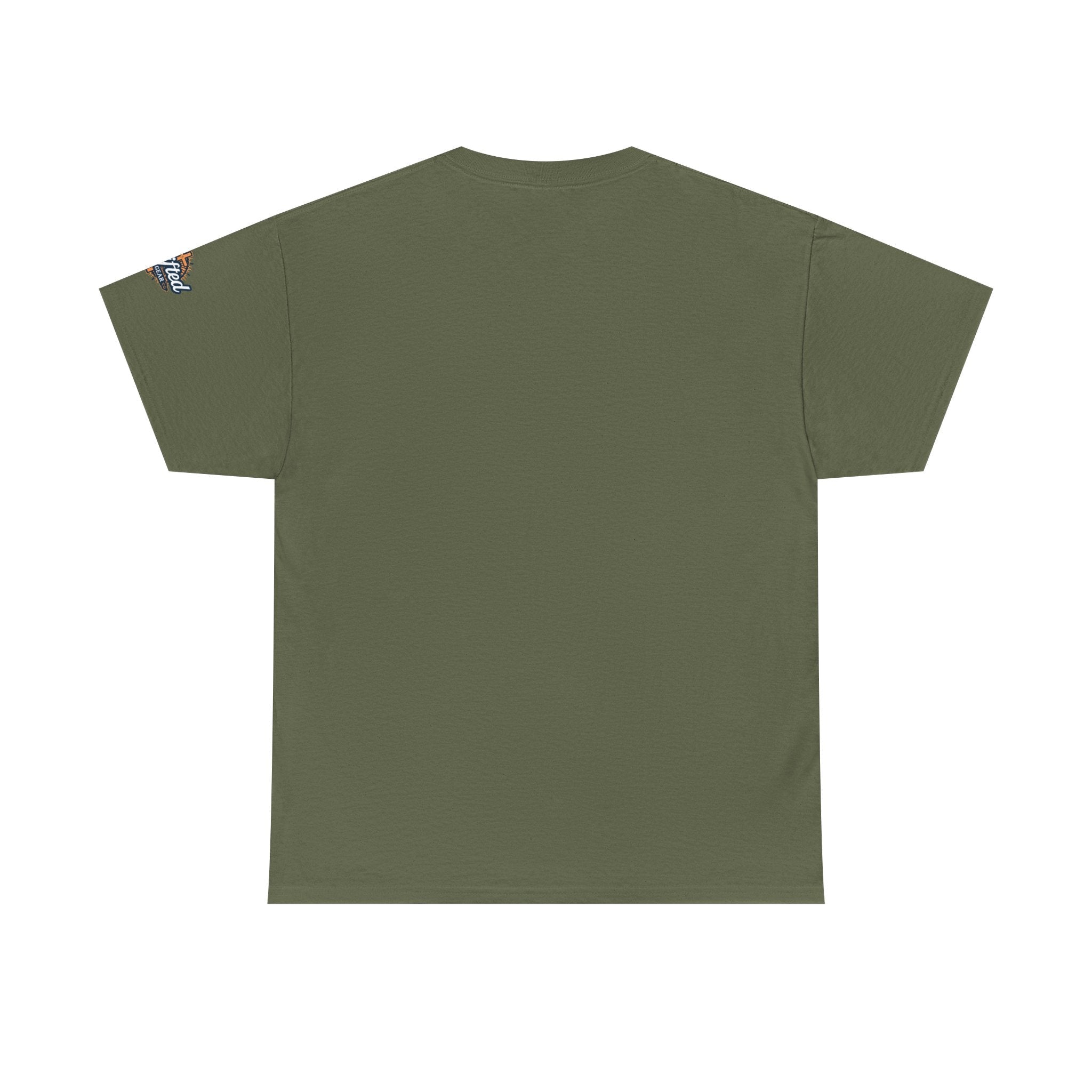 MAGA Gold Letter T-Shirt — "Make America Great Again" Printify