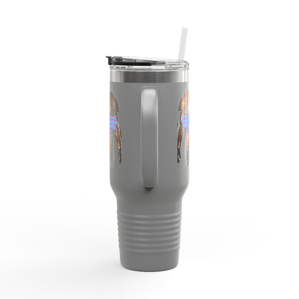 Religious Graphic Armor Of God Design - Insulated Travel Mug, 40oz Printify