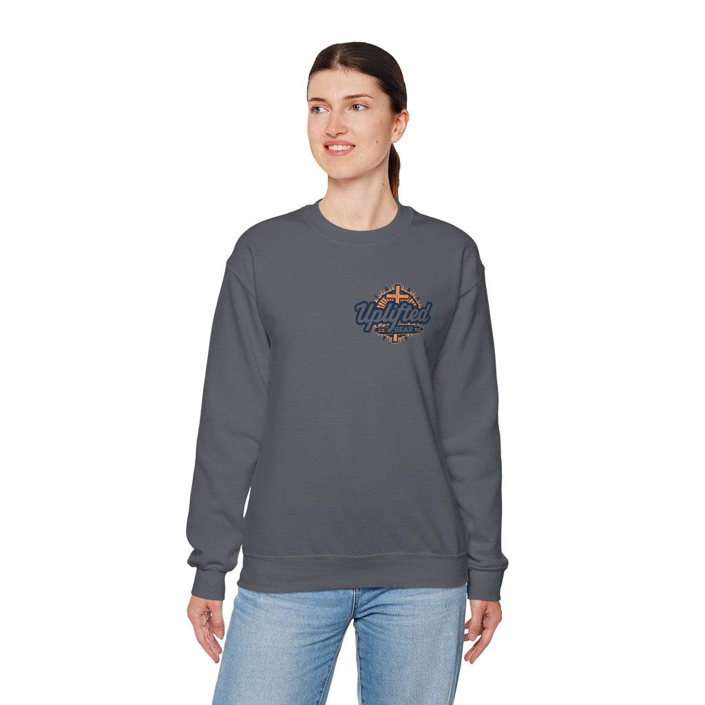 Religious Graphic Armor Of God Design - Unisex Heavy Blend™ Crewneck Sweatshirt Printify