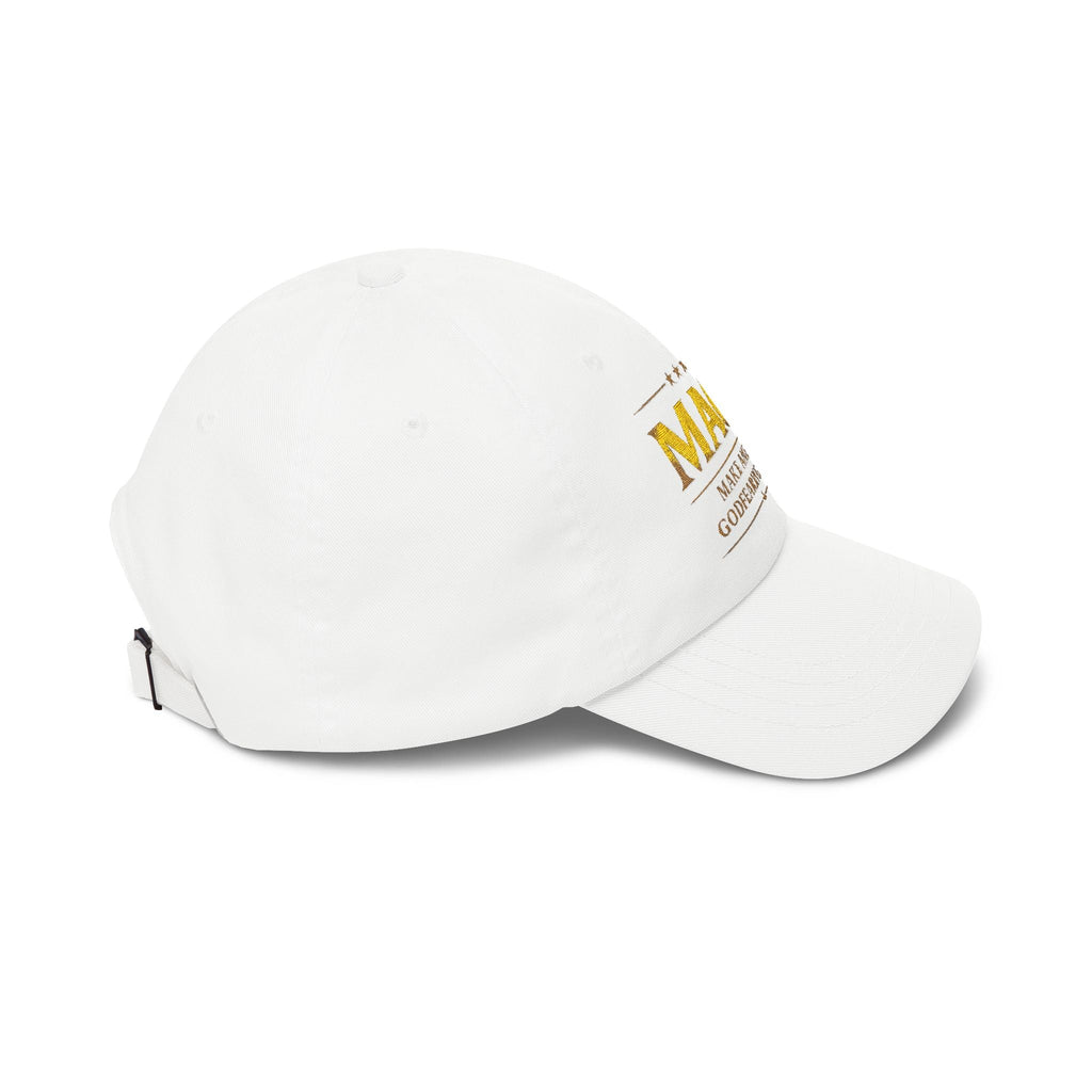 Dad Cap — "MAGA: Make America Godfearing Again" Embroidered Hat Printify