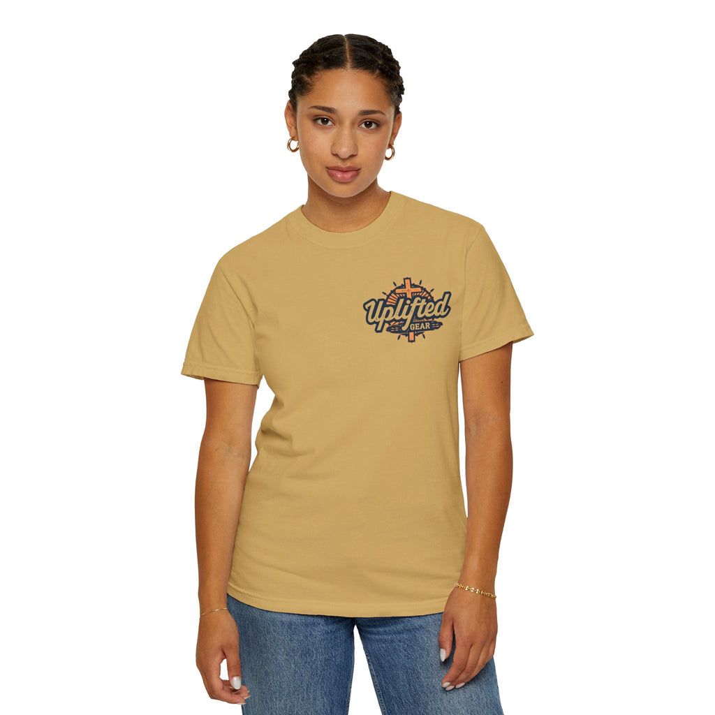 AMEN Acronym T-Shirt – Always Agree with God Move with God End with God Never Doubt God Christian Tee for Unwavering Faith Printify