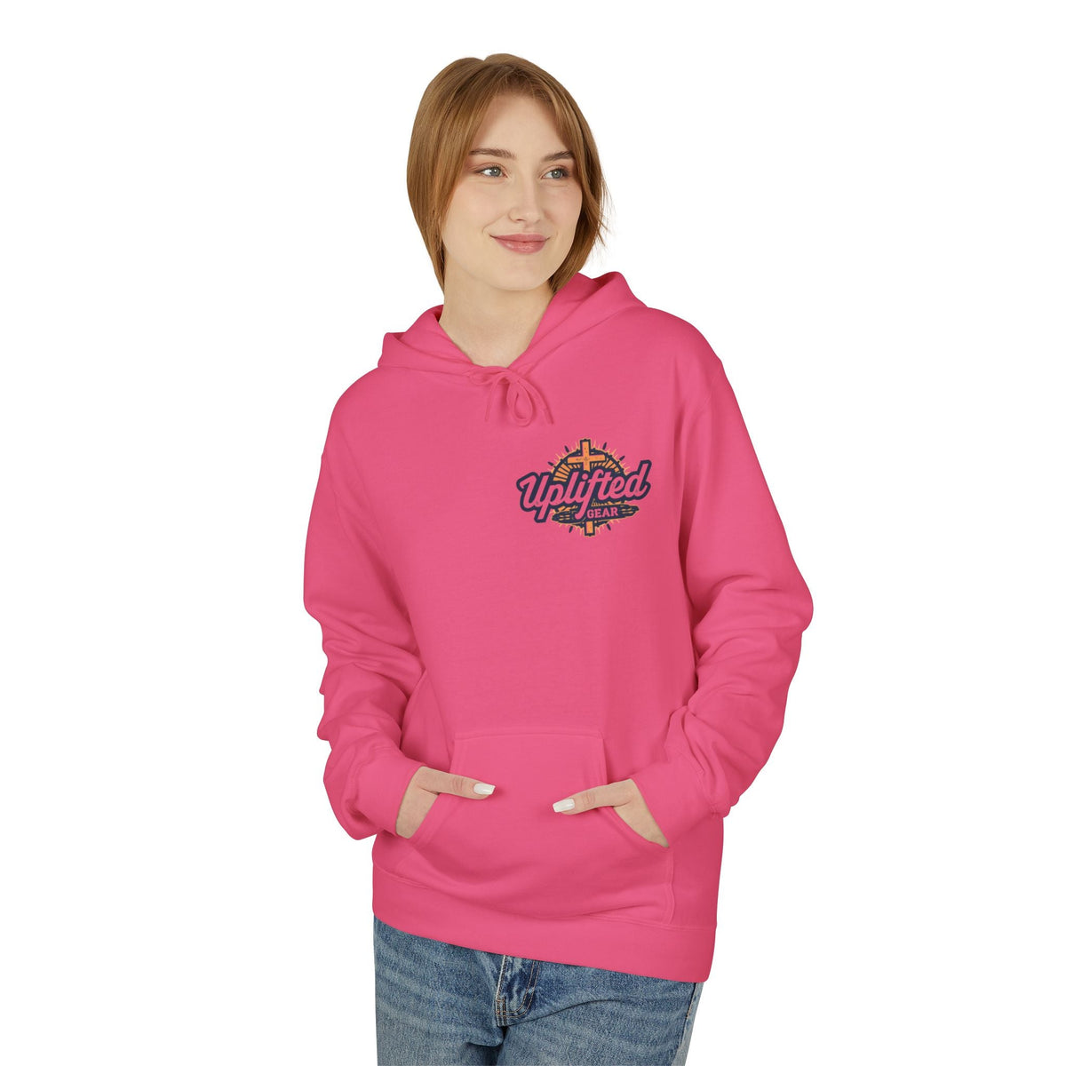 Hoodie - Philippians 4 : 13 Bible Verse Religious Design Printify