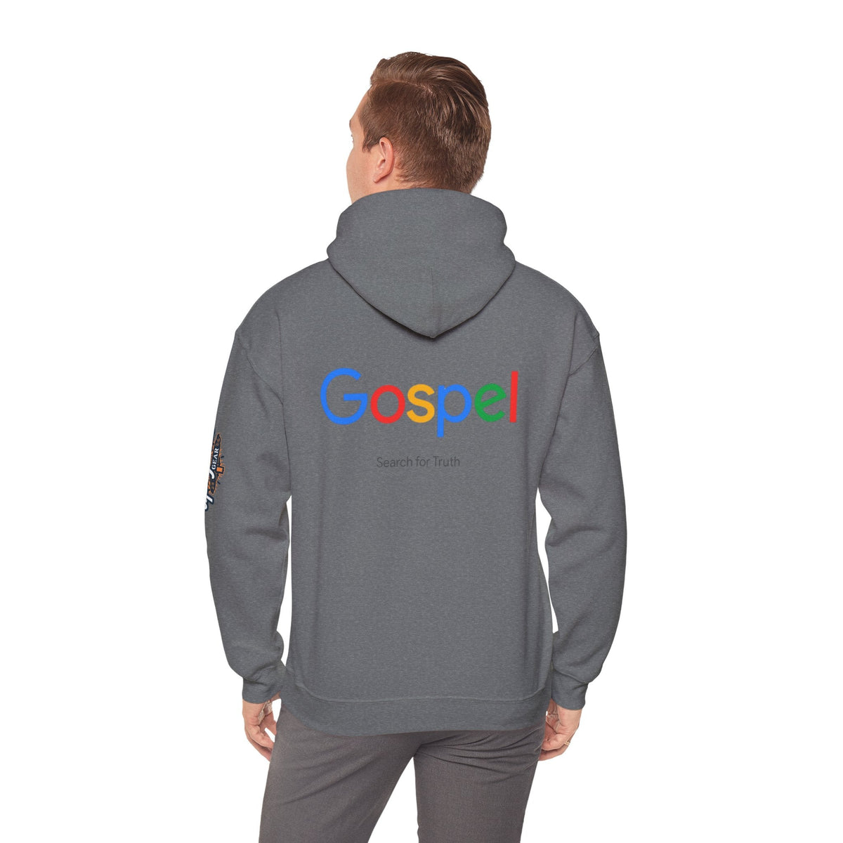 Gospel Hoodie — "Search for Truth" Christian Faith Pullover Printify