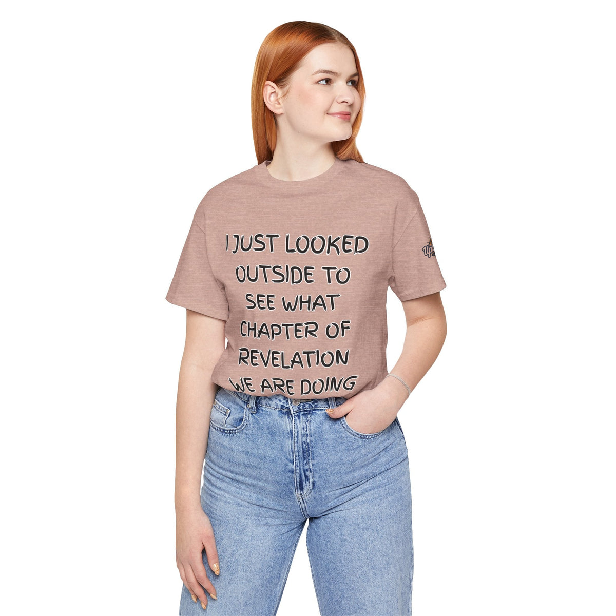 What Chapter of Revelation T-shirt – I Looked Outside My Window Christian T-shirt for End Times Humor & Faith Printify