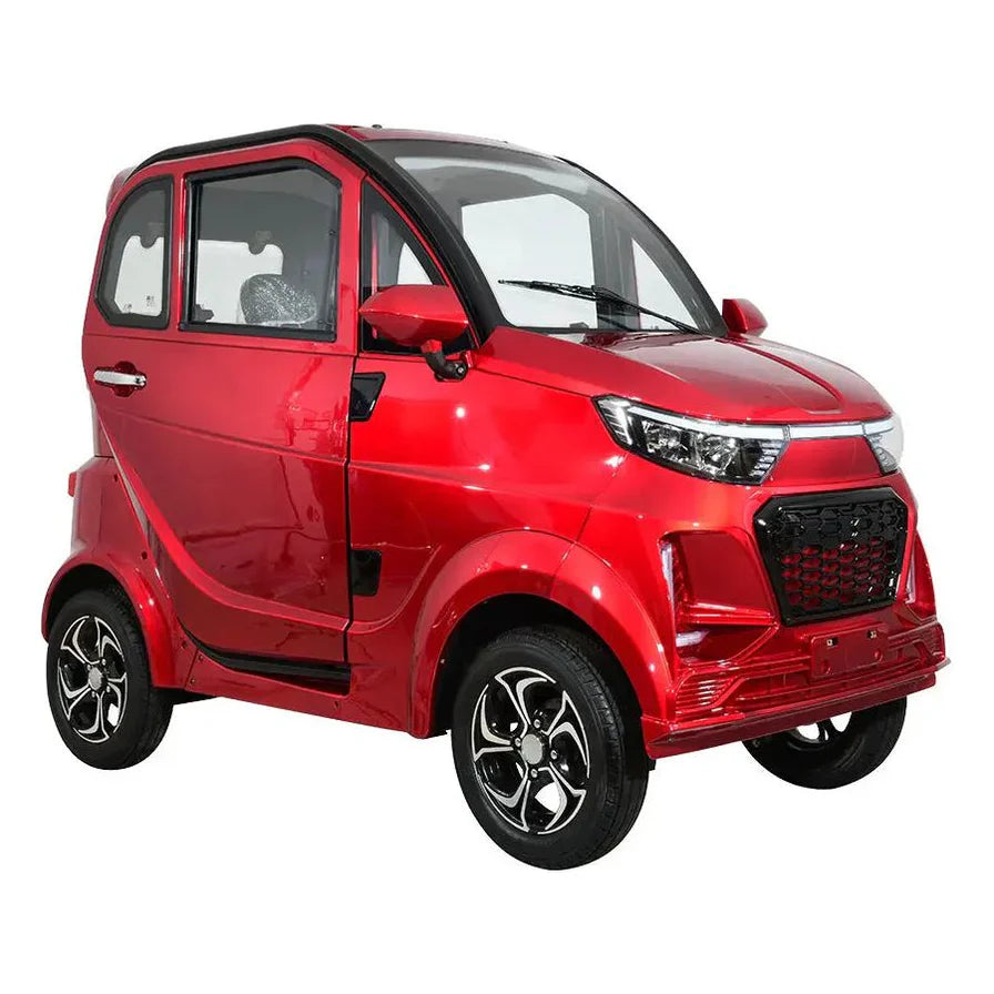 Green Transporter Q-Express Enclosed 4-Wheel Electric Mobility Scooter LifeMed USA