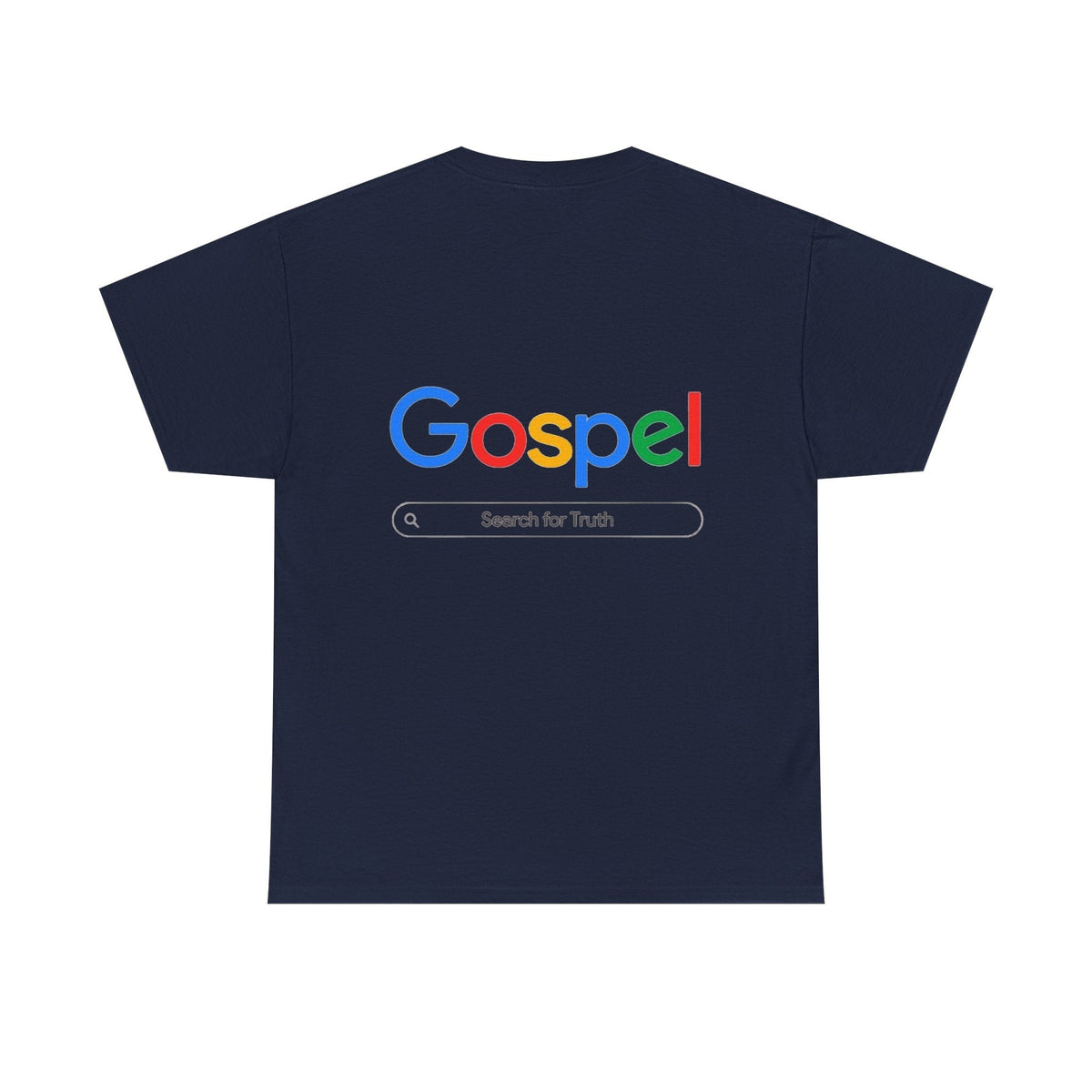 Gospel Graphic Tee — "Gospel" Colorful Logo Christian T-Shirt Printify