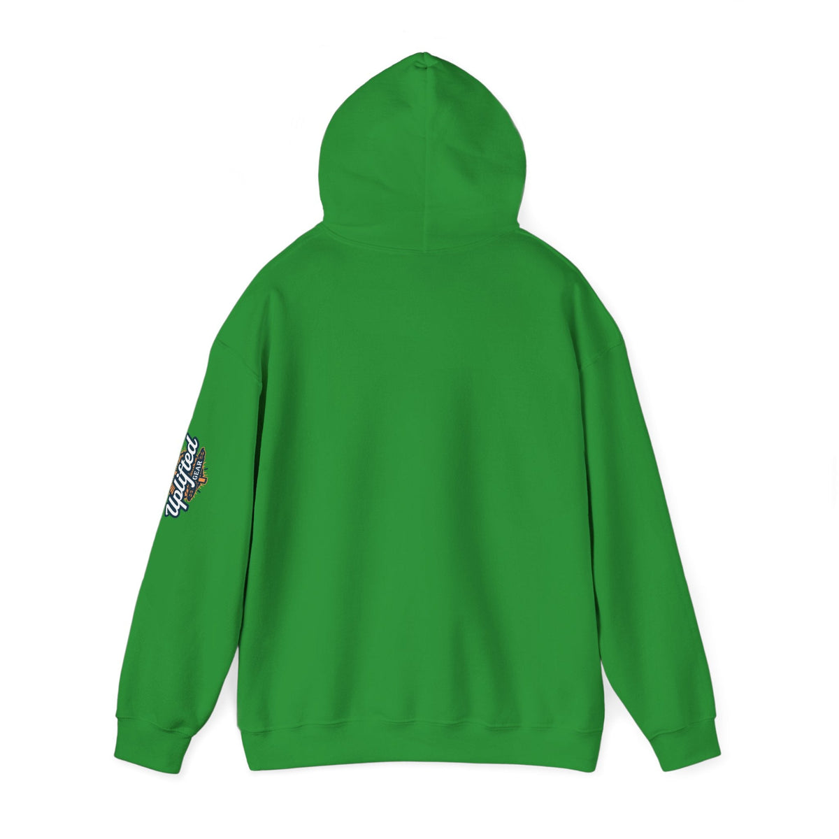 Under Armor Logo Hoodie — Black Athletic Pullover Printify
