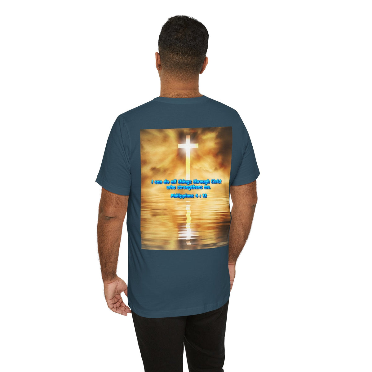 Unisex Tee Bible Verse - Philippians 4 : 13 Printify