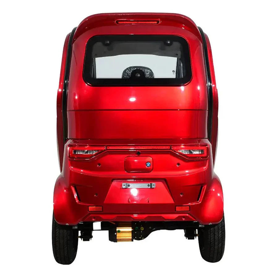 Green Transporter Q-Express Enclosed 4-Wheel Electric Mobility Scooter LifeMed USA