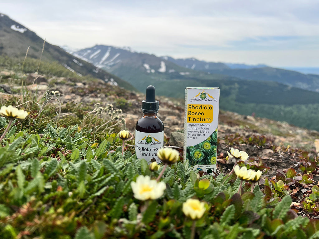 Rhodiola Rosea Tincture – Natural Stress & Energy Support (2 oz) Alaska Rhodiola