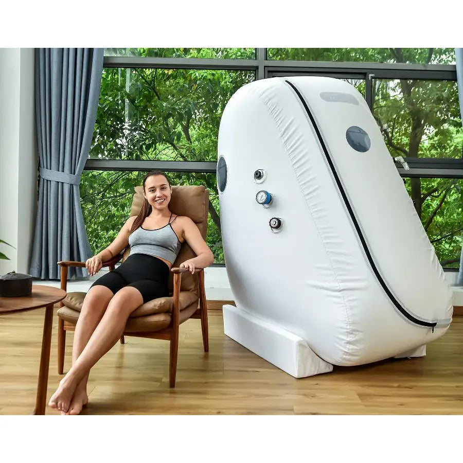 Macy-Pan L1 1.5 ATA Vertical Hyperbaric Chamber (Sitting Model) LifeMed USA