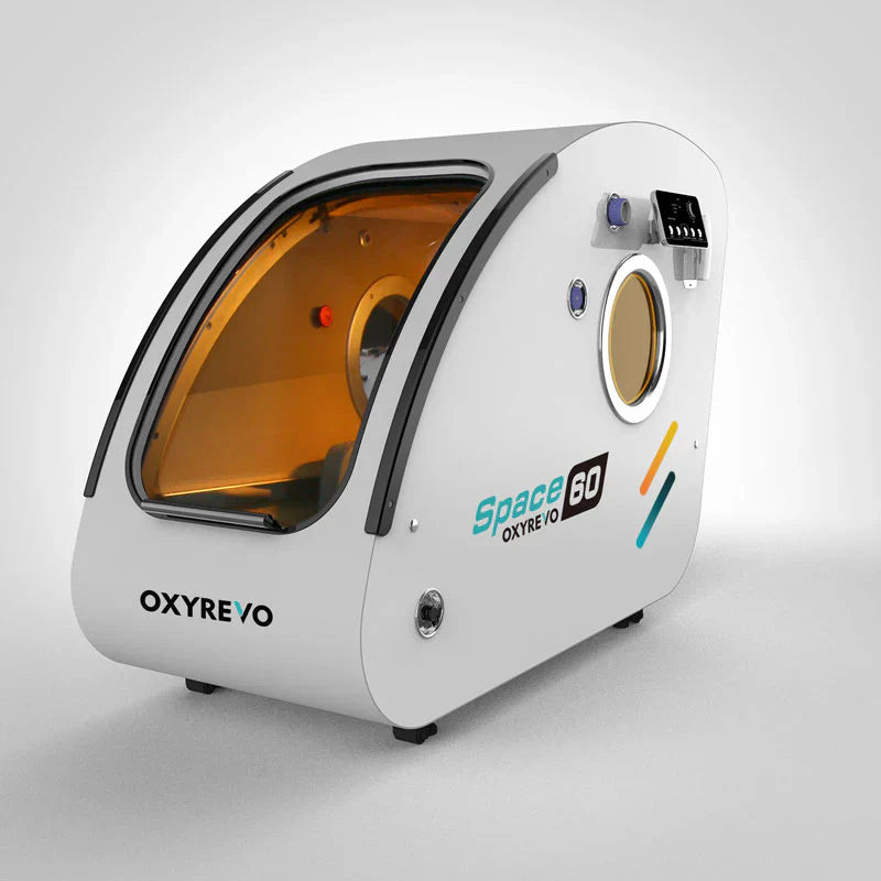 OXYREVO Space60 Premium Reclining Hyperbaric Chamber: 1.5 ATA - 2.0 ATA LifeMed USA