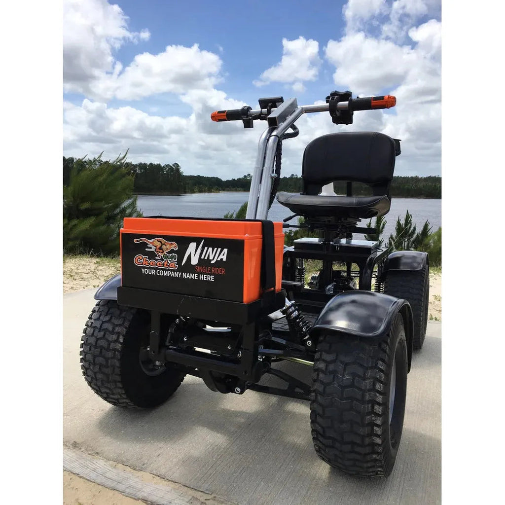 Green Transporter Cheeta Ninja All-Terrain Mobility Scooter 48V/20Ah 1100W 4-Wheel LifeMed USA