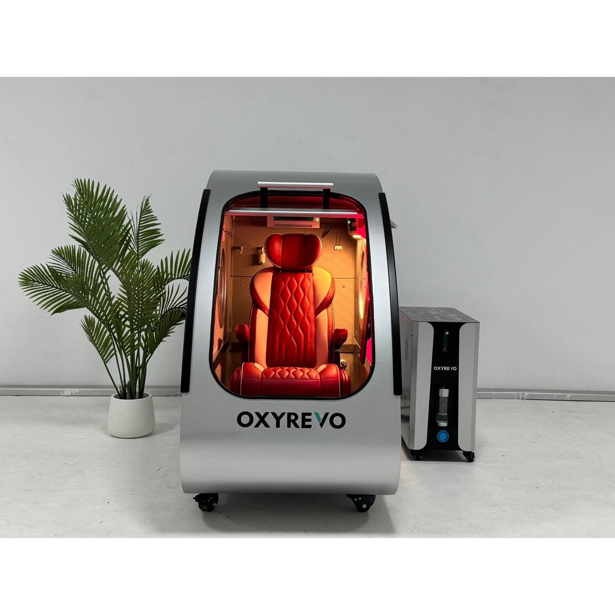 OXYREVO Space60 Premium Reclining Hyperbaric Chamber: 1.5 ATA - 2.0 ATA LifeMed USA