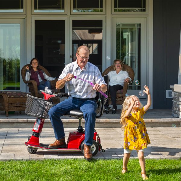 Amigo RT Express 3-Wheel Mobility Scooter LifeMed USA