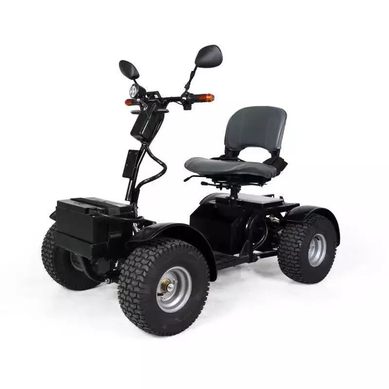 Green Transporter Cheeta Ninja All-Terrain Mobility Scooter 48V/20Ah 1100W 4-Wheel LifeMed USA