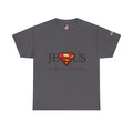 Jesus Is My Superhero T-Shirt — Faith-Based Superman-Inspired Tee Printify