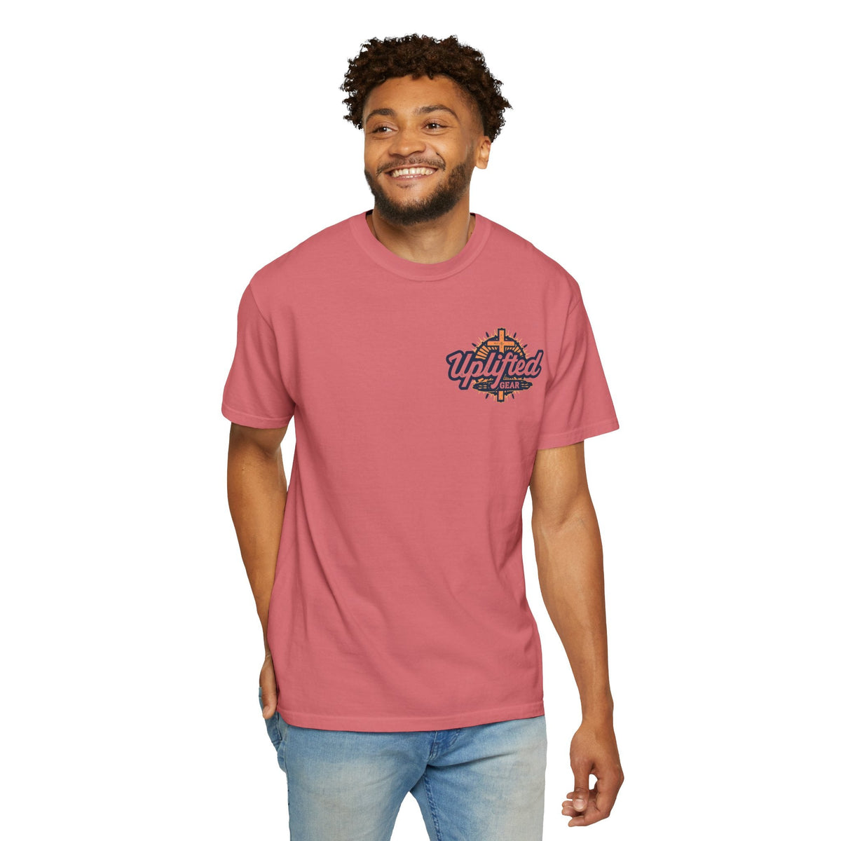 Christ is King T-Shirt – Bold Crown & Cross Christian Tee for Unashamed Faith Printify