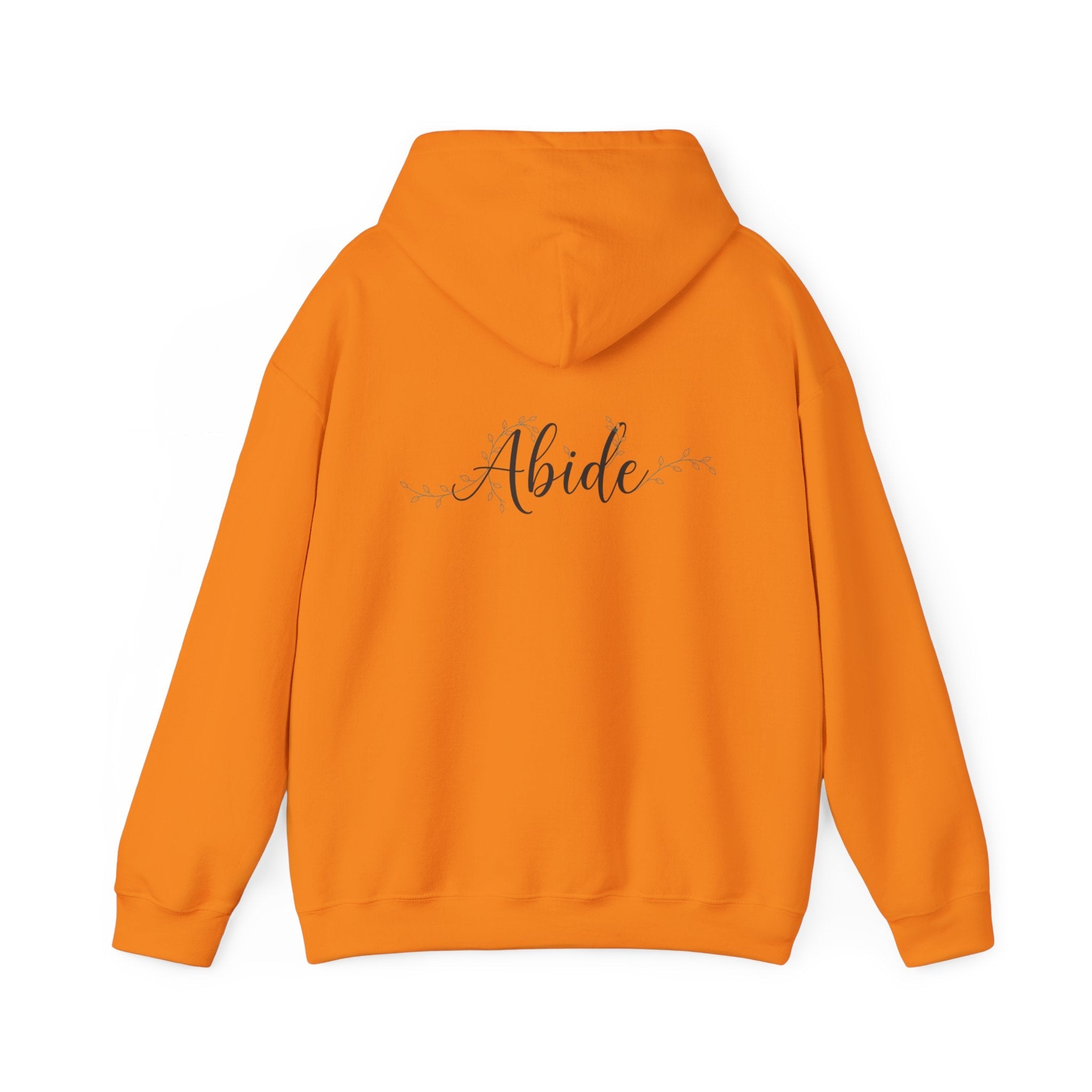 Abide Hoodie – Vine Wrapped John 15:5 Christian Hoodie for Cozy Devotion Printify