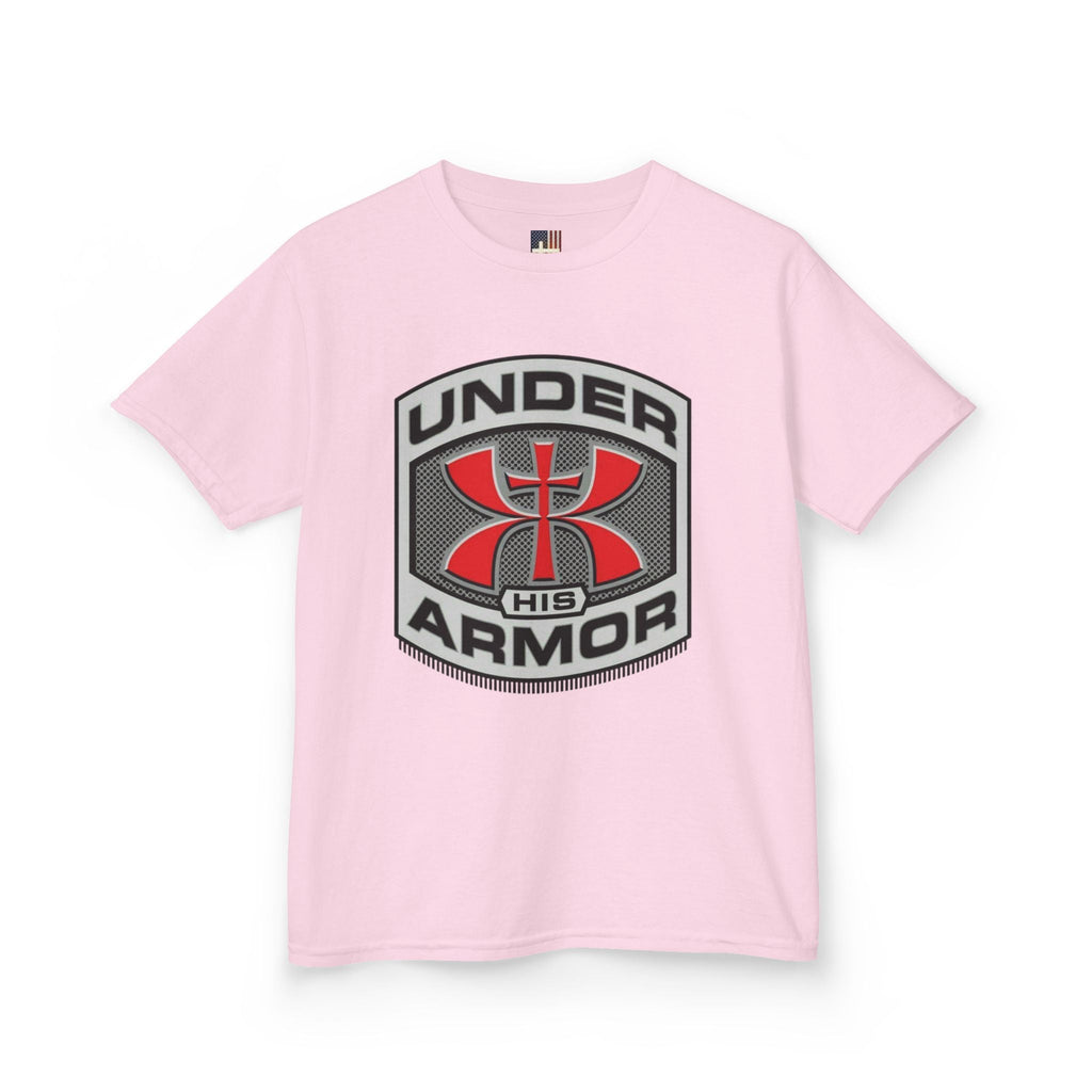 Under HIS Armor Christian T-Shirt — Faith-Inspired Under Armour Style Printify