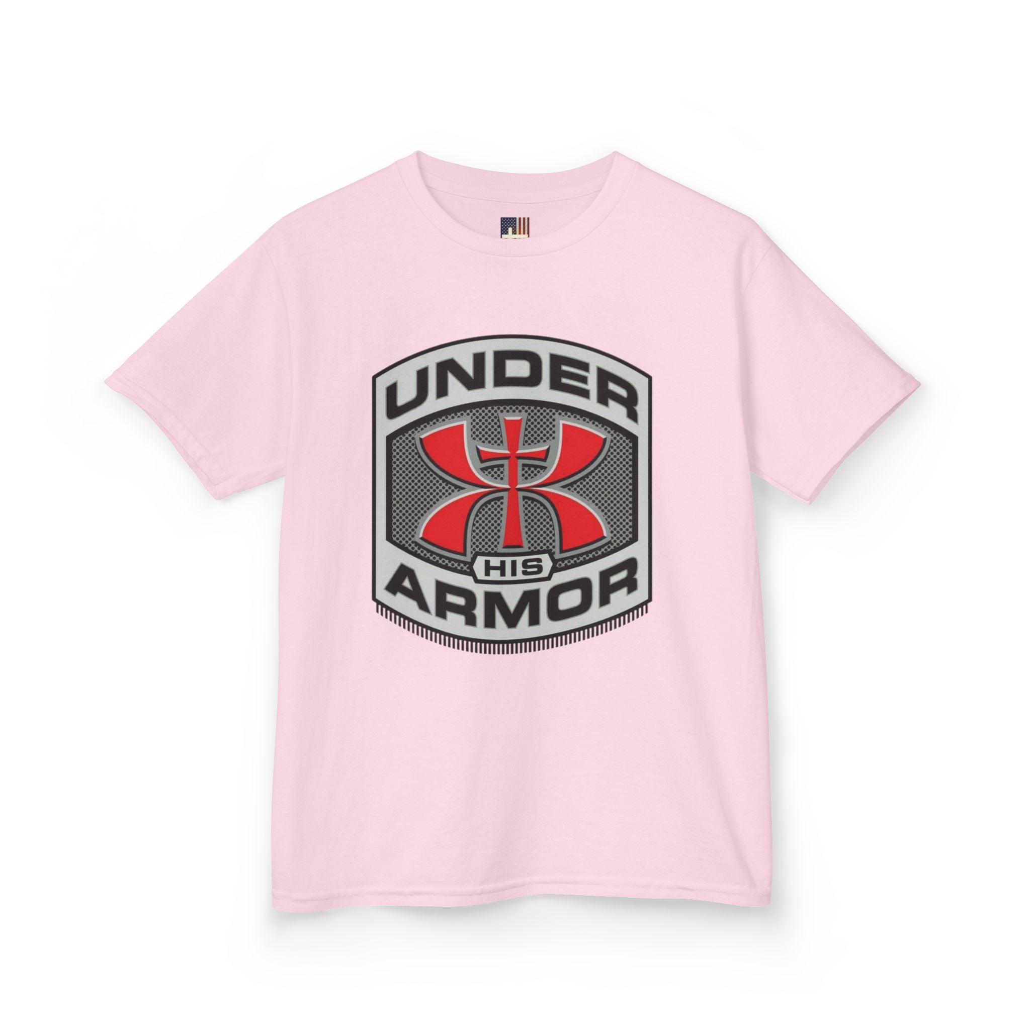 Under HIS Armor Christian T-Shirt — Faith-Inspired Under Armour Style Printify