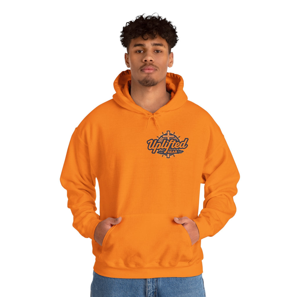 Trust in The Lord Proverbs 3:5-6 Biblical Design Unisex Heavy Blend™ Hooded Sweatshirt Printify