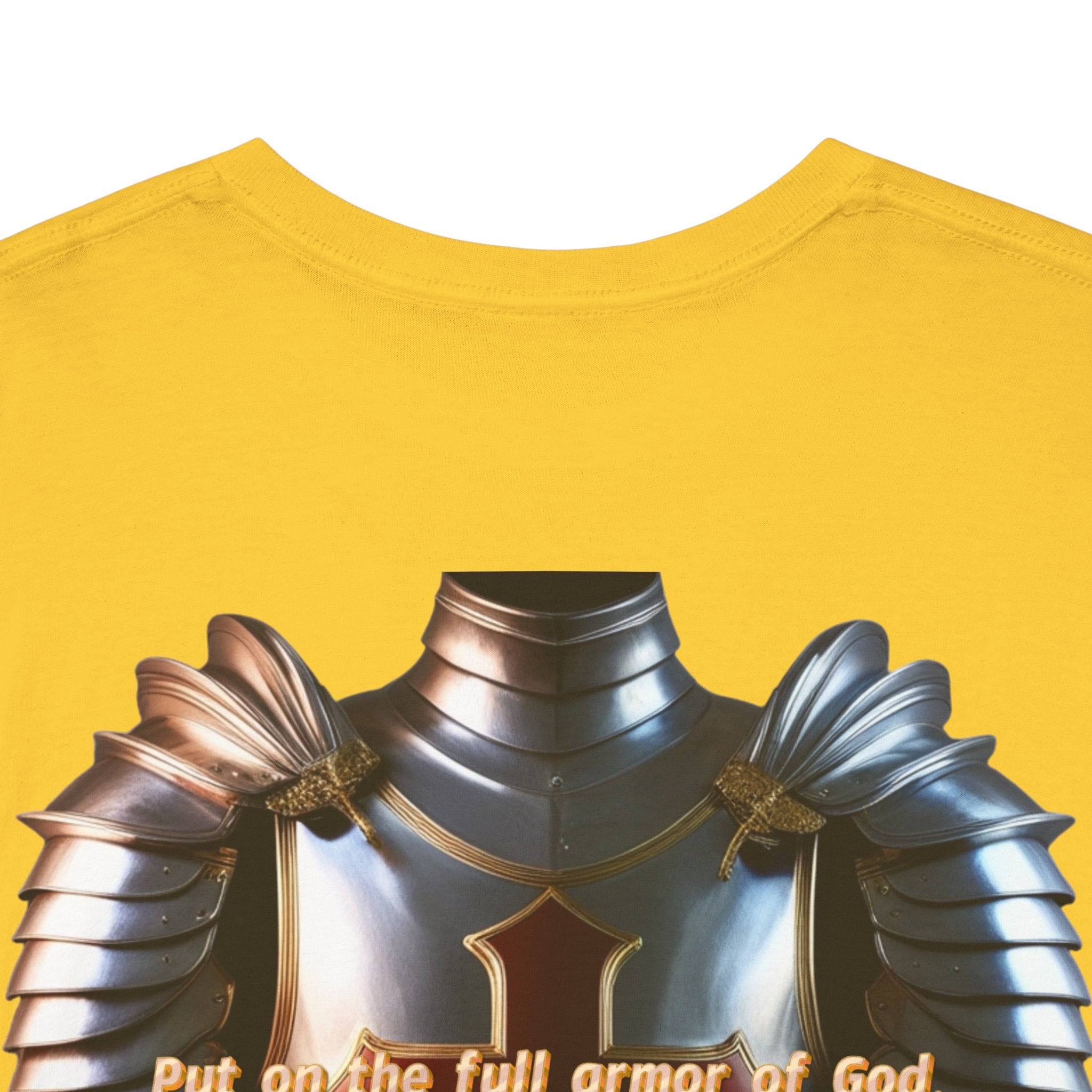 Religious Graphic Armor Of God Design - Unisex Heavy Cotton Tee Printify