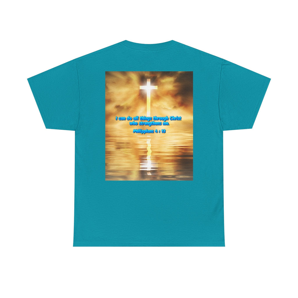 Bible Verse Unisex Tee - Philippians 4 : 13 Printify