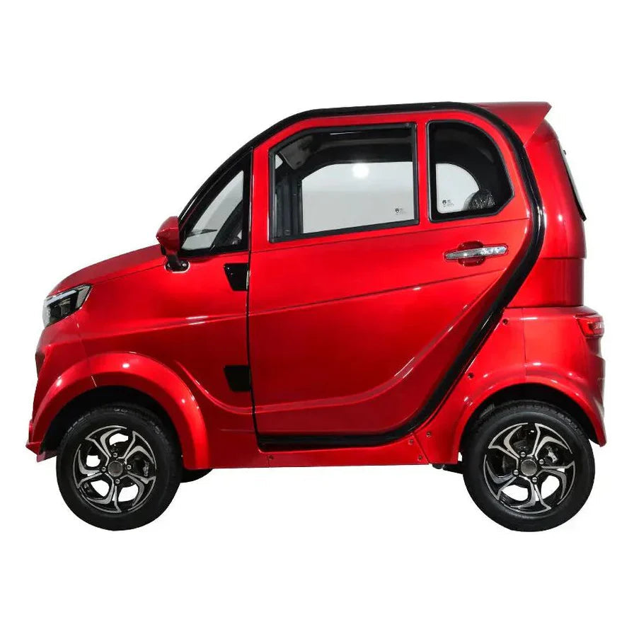 Green Transporter Q-Express Enclosed 4-Wheel Electric Mobility Scooter LifeMed USA