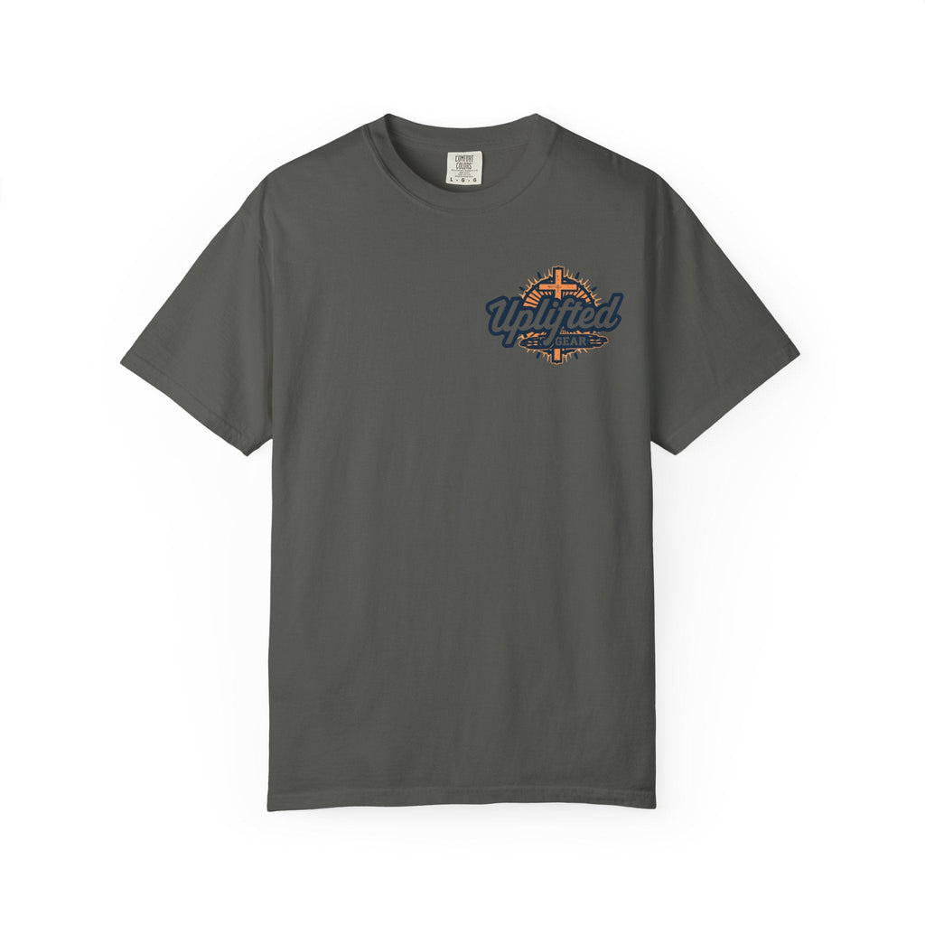 Jesus Ichthys T-shirt – Christian Fish Symbol with Cross & Jesus Inscription T-shirt for Eternal Faith & Streetwear Printify