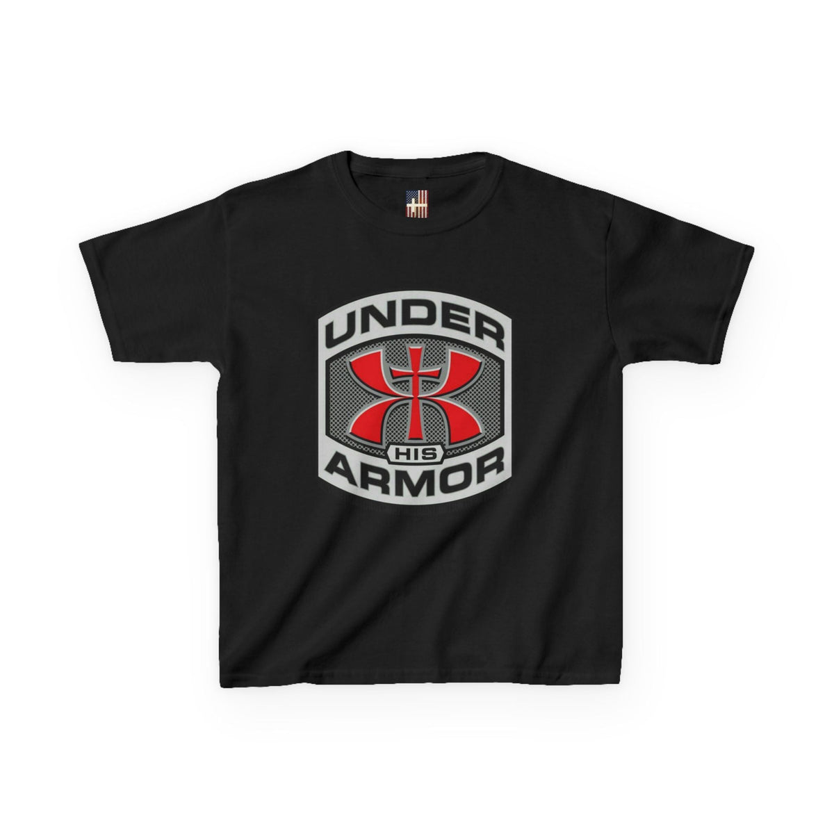 Under HIS Armor Christian T-Shirt — Faith-Inspired Under Armour Style Printify