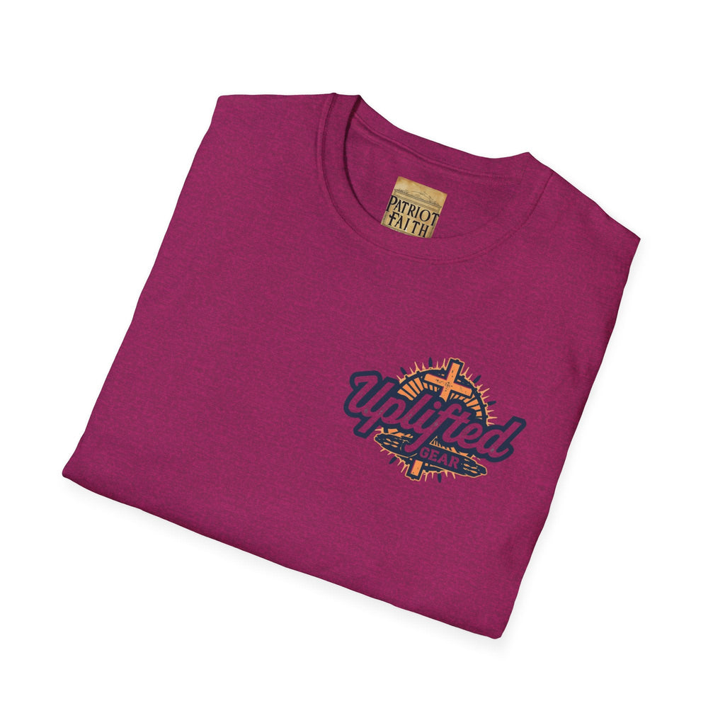 Religious Graphic Tee with Armor Of God Design - Unisex Softstyle T-Shirt Printify