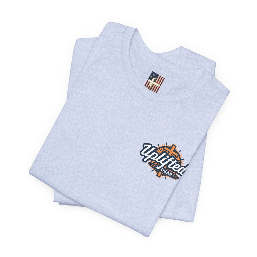 Jesus Is My Superhero T-Shirt — Faith-Based Superman-Inspired Tee Printify