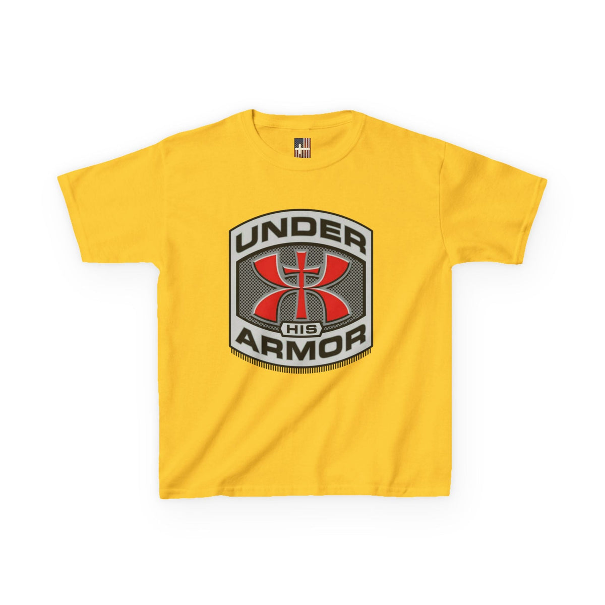 Under HIS Armor Christian T-Shirt — Faith-Inspired Under Armour Style Printify