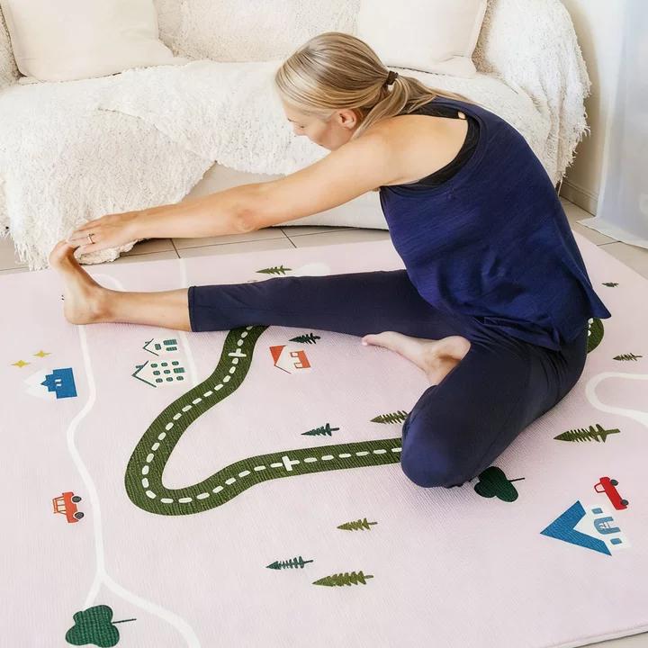 Tiny Land® Double-Sided Baby Playmat Forest Track Wonder Tiny Land INC