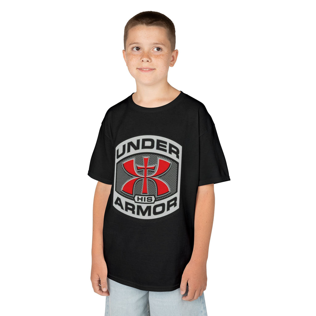 Under HIS Armor Christian T-Shirt — Faith-Inspired Under Armour Style Printify