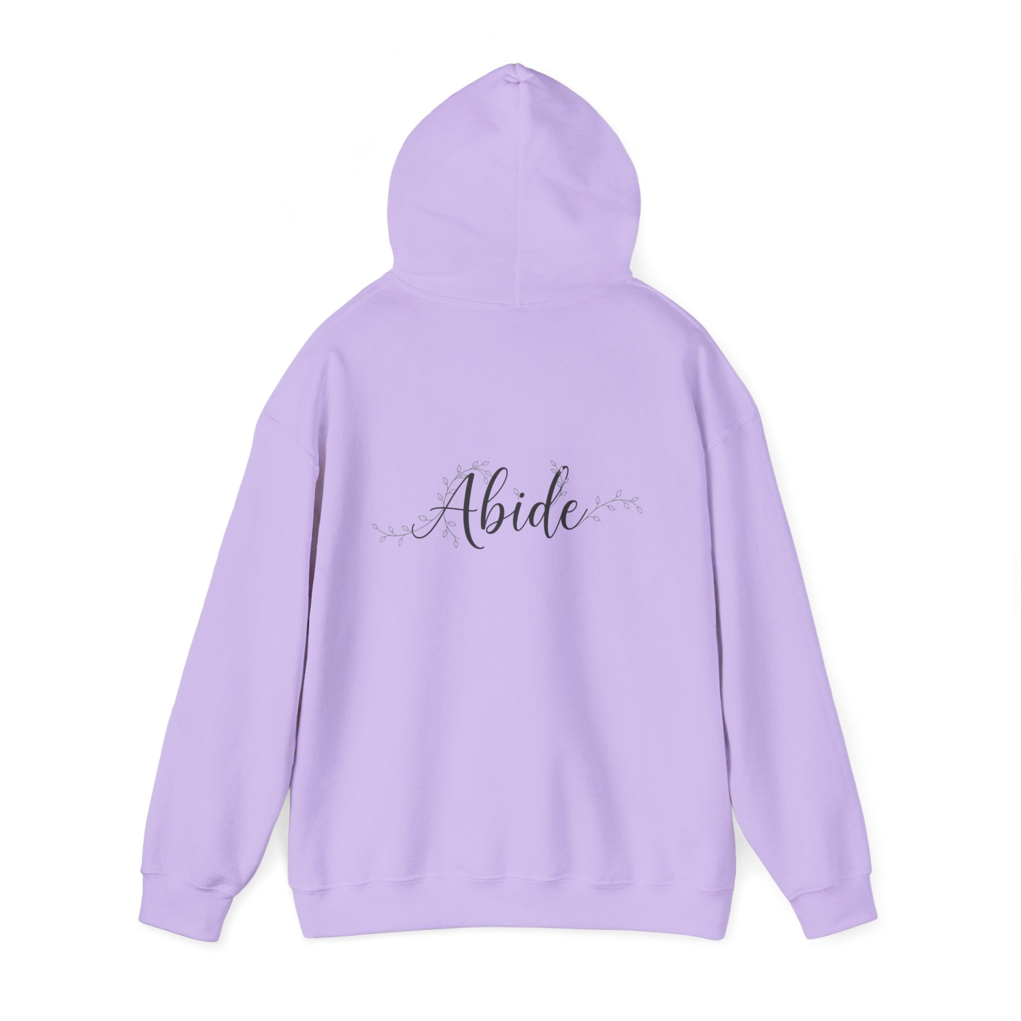 Abide Hoodie – Vine Wrapped John 15:5 Christian Hoodie for Cozy Devotion Printify
