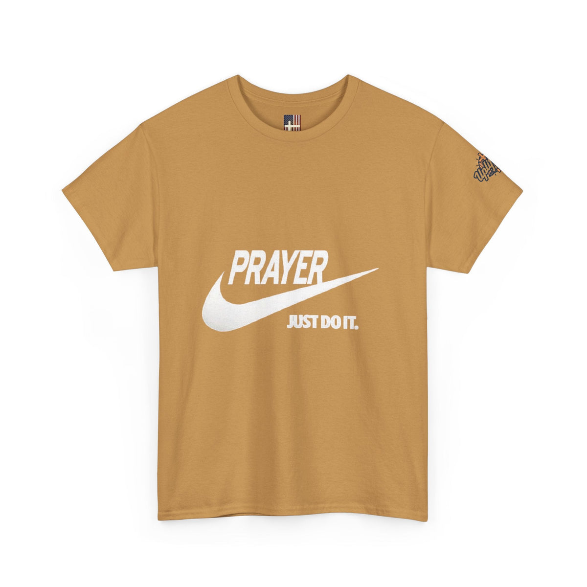 Prayer Just Do It T-shirt - Funny Christian Nike Parody T-shirt - Faith Gear Printify