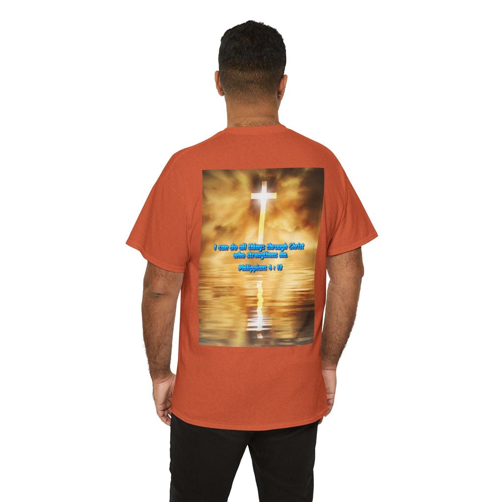 Bible Verse Unisex Tee - Philippians 4 : 13 Printify