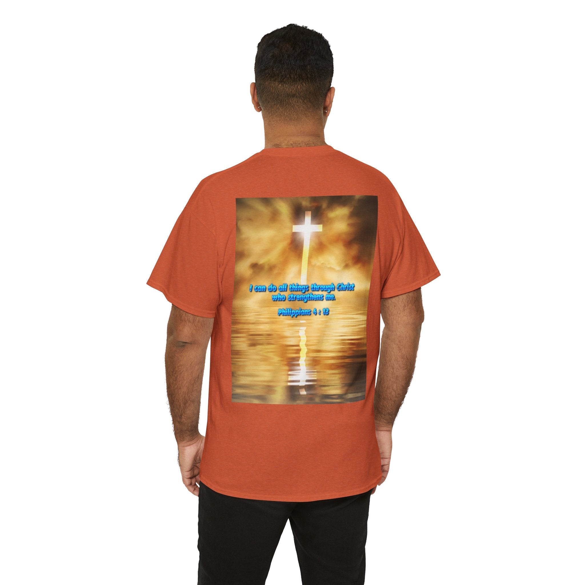 Bible Verse Unisex Tee - Philippians 4 : 13 Printify