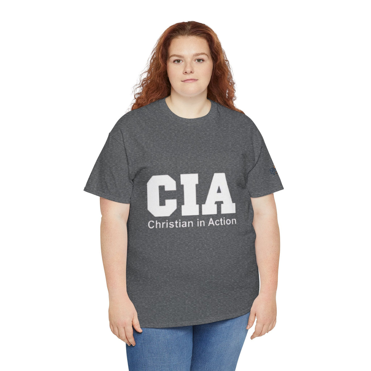 CIA Christian in Action T-shirt - Funny Faith Parody T-shirt - Mission Ready Apparel Printify
