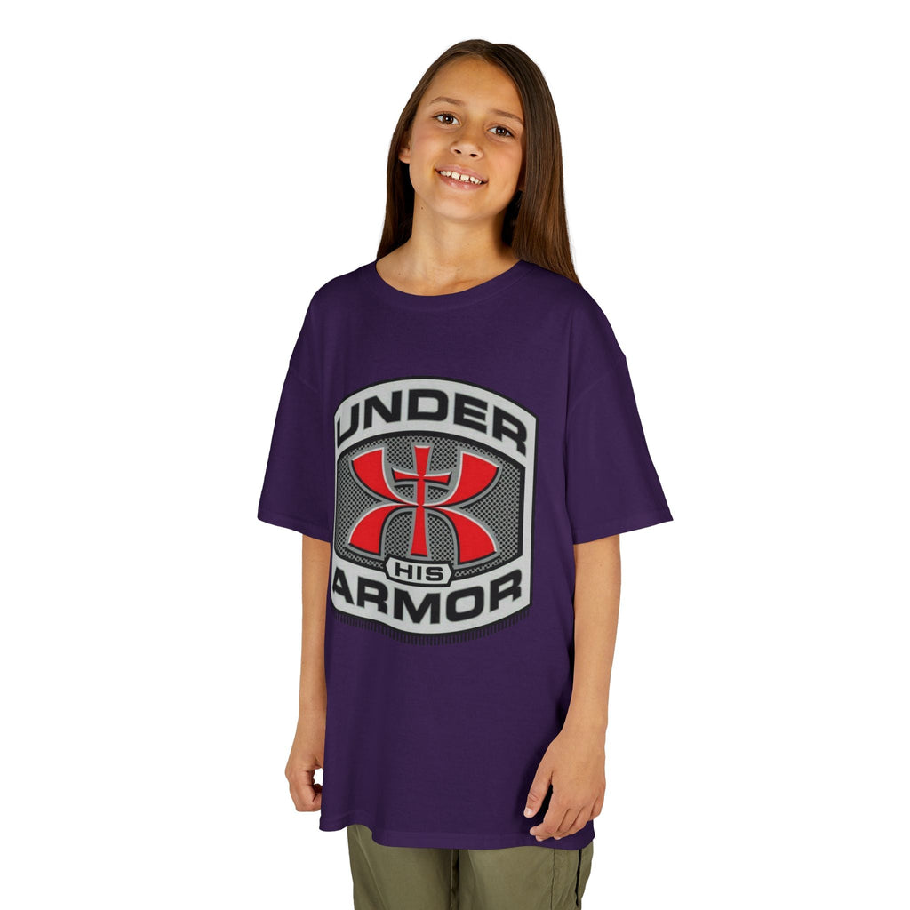 Under HIS Armor Christian T-Shirt — Faith-Inspired Under Armour Style Printify