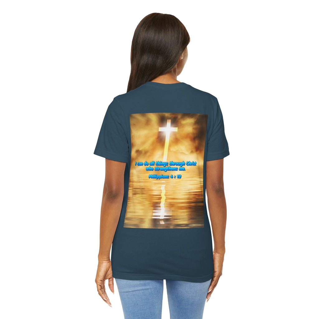 Unisex Tee Bible Verse - Philippians 4 : 13 Printify