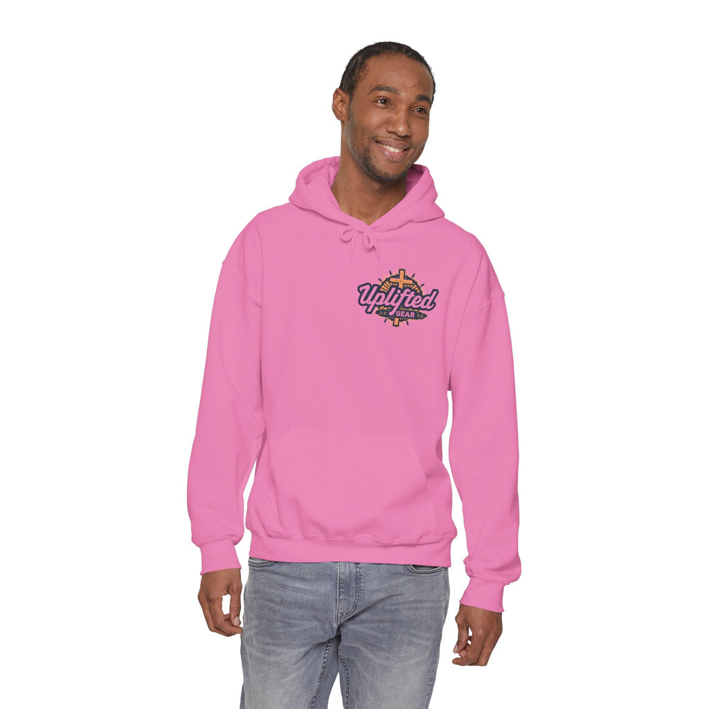 I Can’t, But I Know a Guy Hoodie – Jesus Cross Christian Hoodie for Cozy Faith Printify
